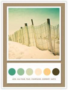 Color 071: Jade, Sea Foam, Pear, Champagne, Sherbert, Earth 4