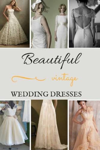 Beautiful Vintage Wedding Dresses 5