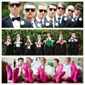 Funny Groomsmen Photo