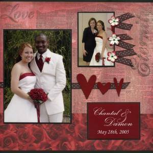 Scrapbook Page Layout