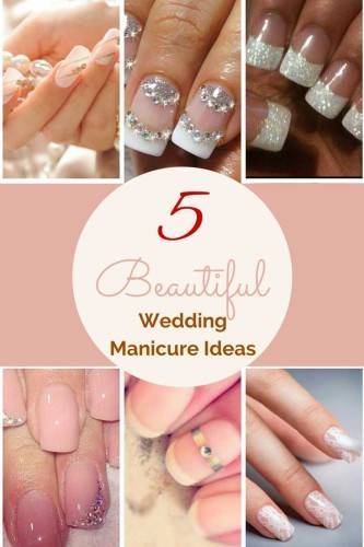 Beautiful Wedding Manicure Ideas 11