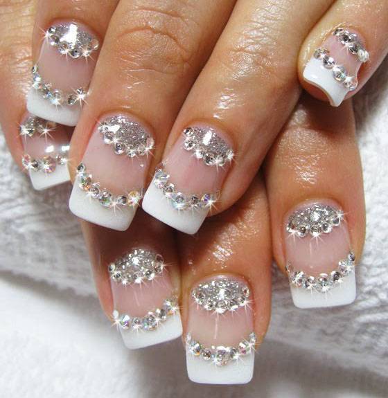 Beautiful Wedding Manicure Ideas - Inspired Bride