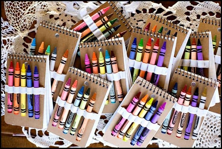 Crayon and Book Pack for Kids