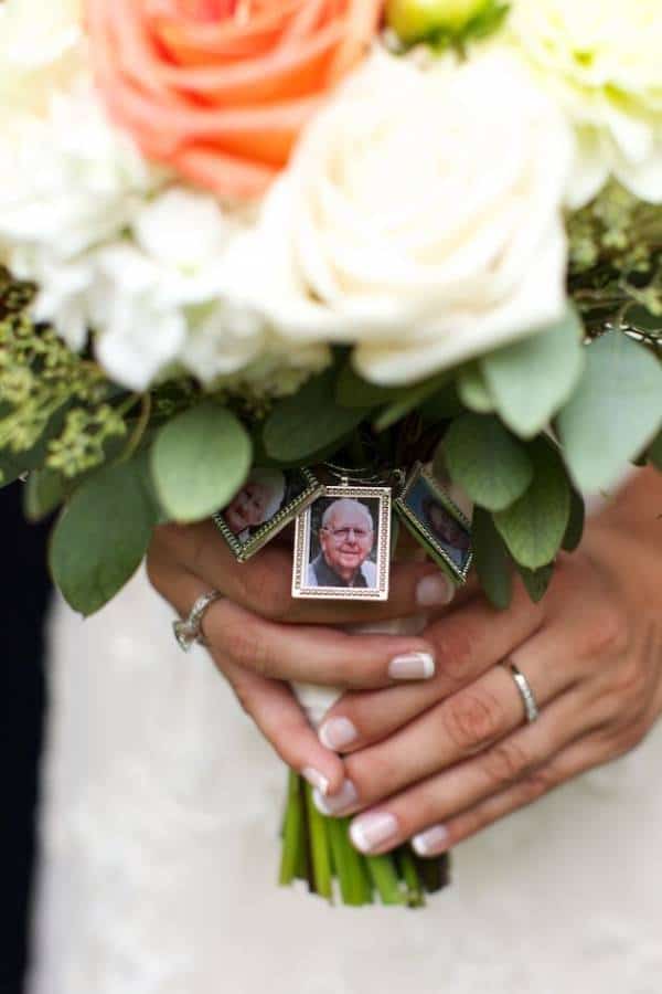 Bridal Bouquet Photo Charms