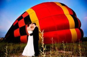 Stunning Hot Air Balloon Wedding Images