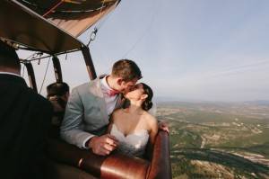 Stunning Hot Air Balloon Wedding Images