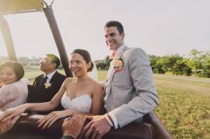 Stunning Hot Air Balloon Wedding Images