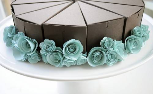 Wedding Cake Themed Favors 28