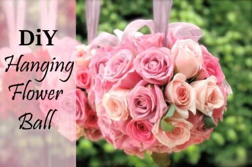 Decorate your Reception with Hanging Flower Balls [5-Step DIY Project] 3