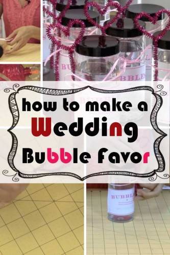 DIY Bubbles: Make your Own Festive and Fun Wedding Bubble Favors 11