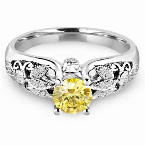 Yellow Diamonds: Engagement Rings that are Breathtaking 44