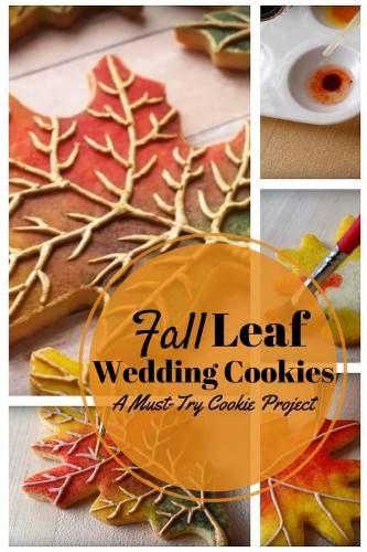 DIY Fall Leaf Wedding Cookies: A Cookie Project you Should Not Miss 5