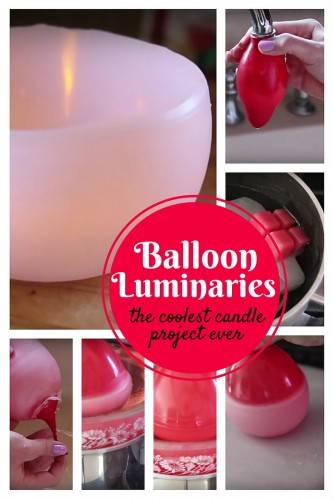 DIY Water Balloon Luminaries: The Coolest Candle Project Ever! 5