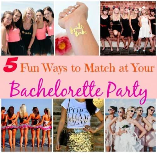 5 Fun Ways to Match at Your Bachelorette Party 18