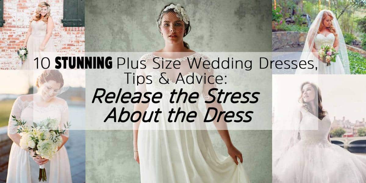 wedding dresses for heavy women