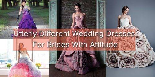 Utterly Unique Wedding Dresses For Brides With Attitude 1