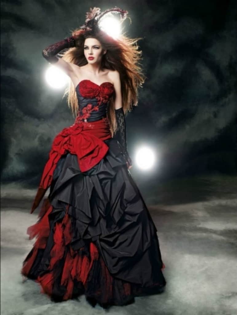 Black Gothic Wedding Dresses for Black Gothic Wedding Dresses