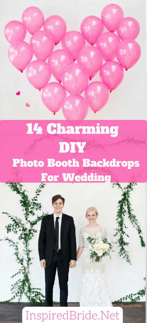 14 Charming DIY Photo Booth Backdrops For Wedding 33