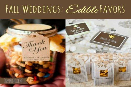 Fall Weddings: Edible Favors 15