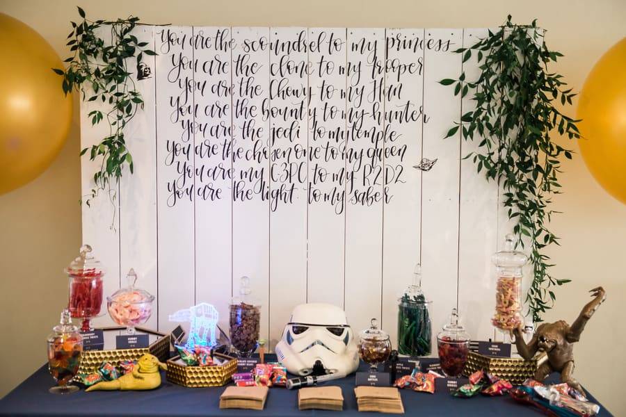 Glamorous Star Wars Wedding 87