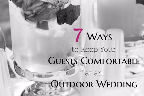 7 Ways to Keep Your Guests Comfortable at an Outdoor Wedding 86