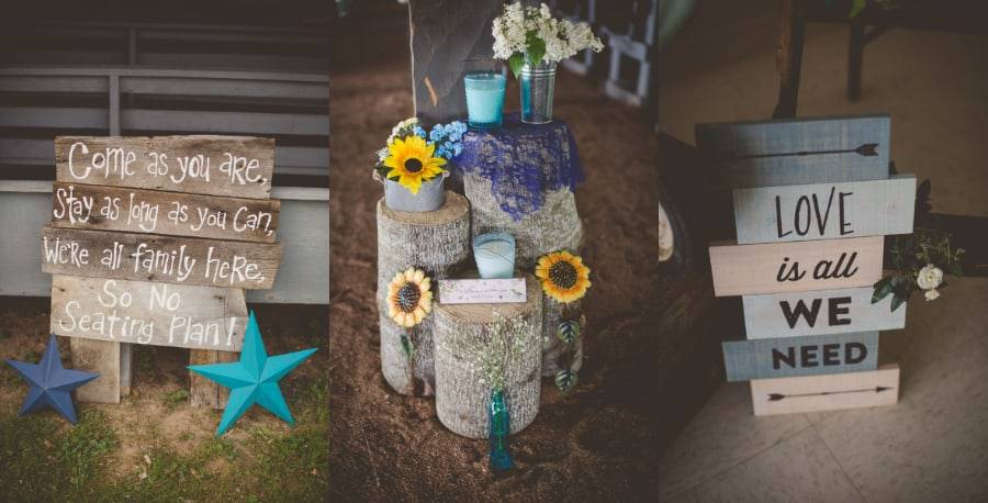 Rustic Historic Country Church Wedding 51