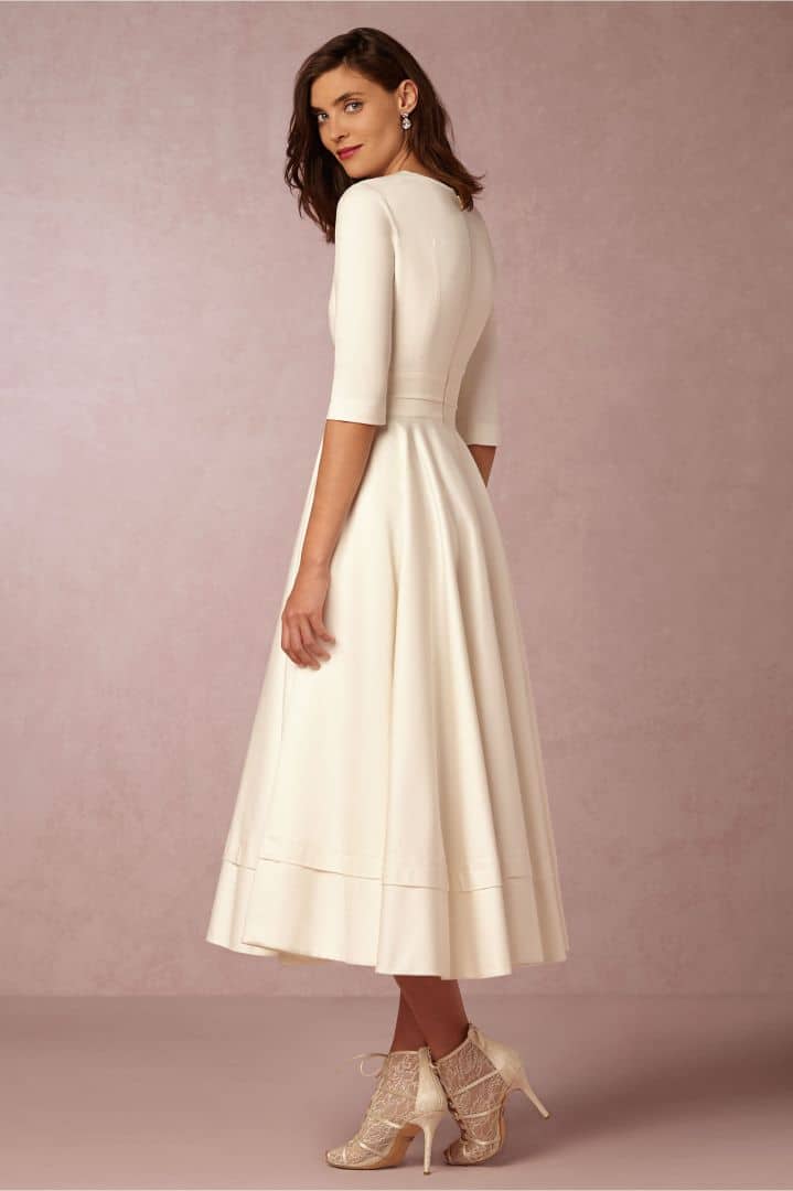 10 Stunning Tea Length Wedding Dresses For 2022 The 