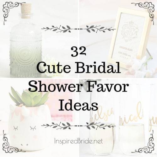 32 Cute Bridal Shower Favor Ideas 5