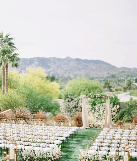 29 Mesmerising Wedding Aisle Decoration Ideas 61