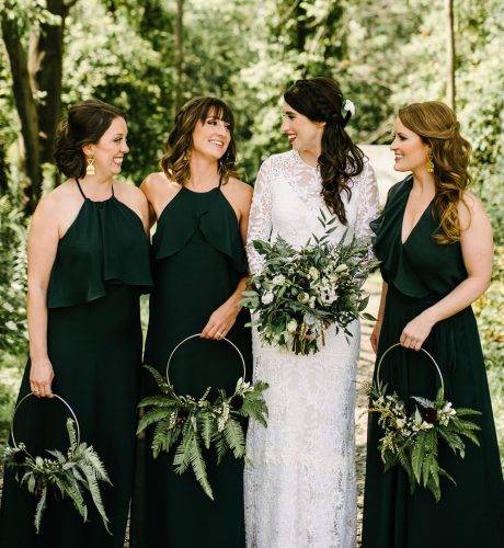 3 Hoop Bouquet Ideas for your Bridesmaids 47