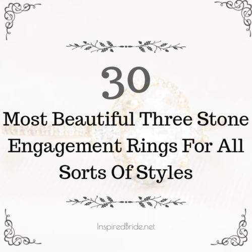 30 Beautiful Three Stone Engagement Rings For All Sorts Of Styles 13