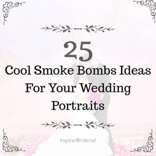 25 Cool Smoke Bomb Ideas For Your Wedding Portraits 5