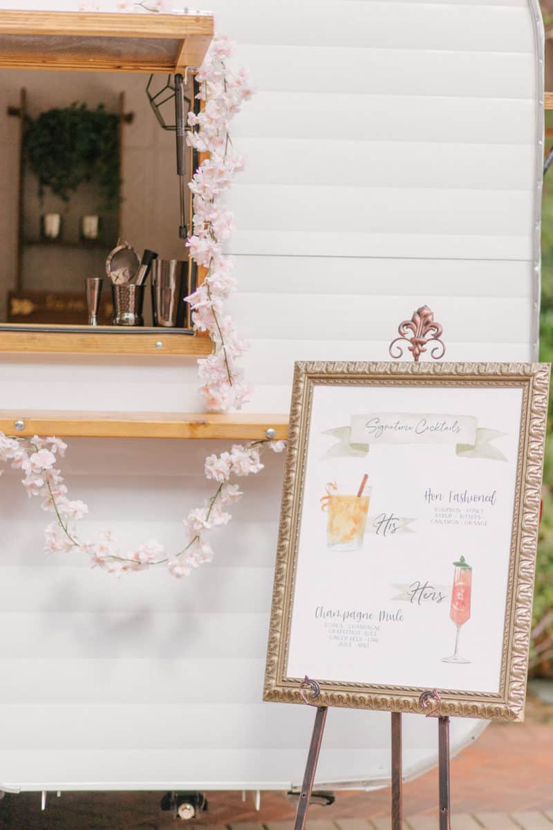 Styled Dusty Rose Rustic Wedding 95