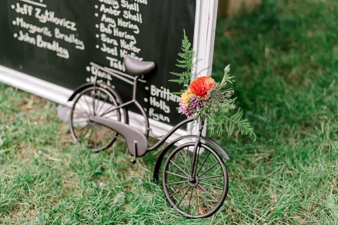 Colorful Bike Themed Wedding 41