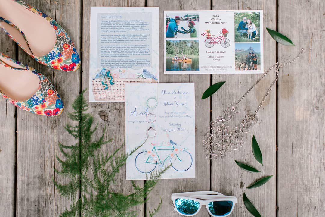 Colorful Bike Themed Wedding 51