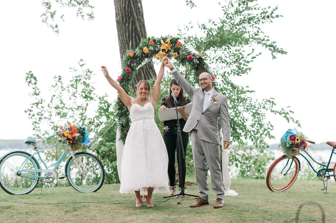 Colorful Bike Themed Wedding 63