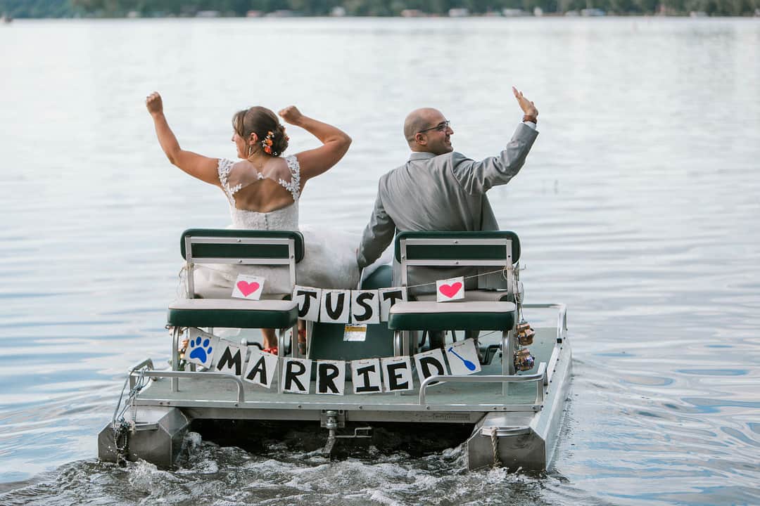 Colorful Bike Themed Wedding 65