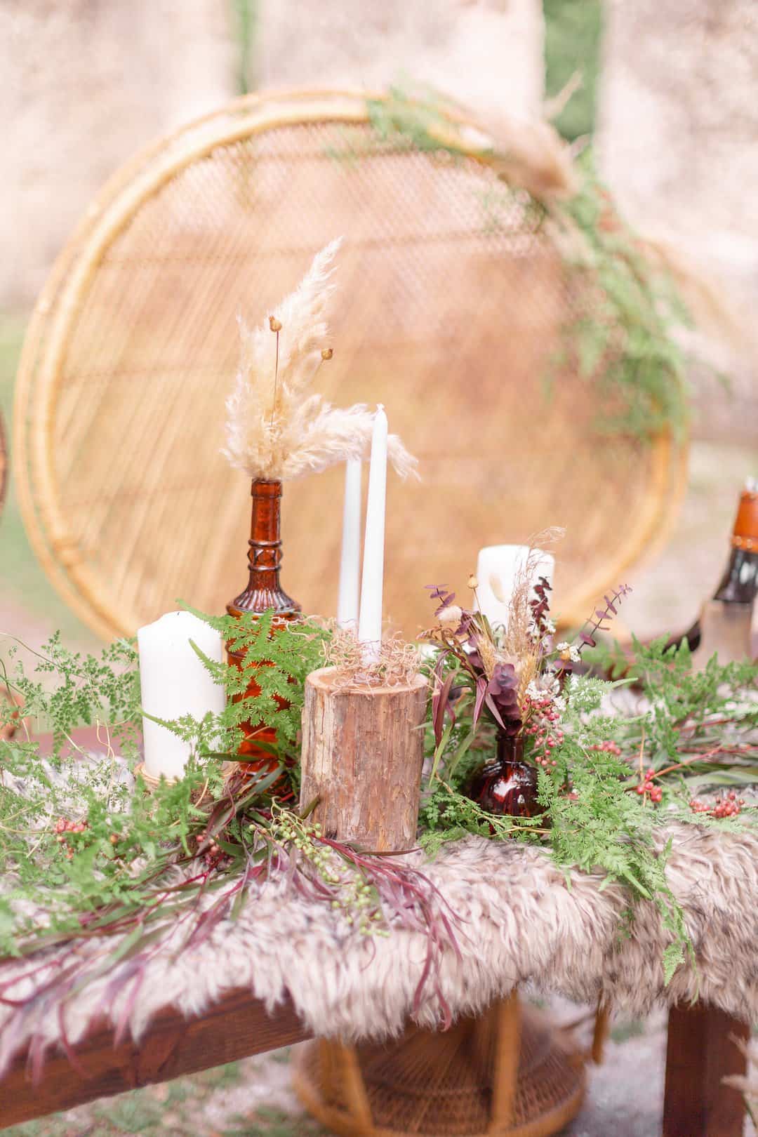 Viking Inspired Styled Wedding - Inspired Bride