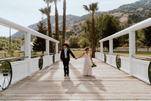 mountainside wedding