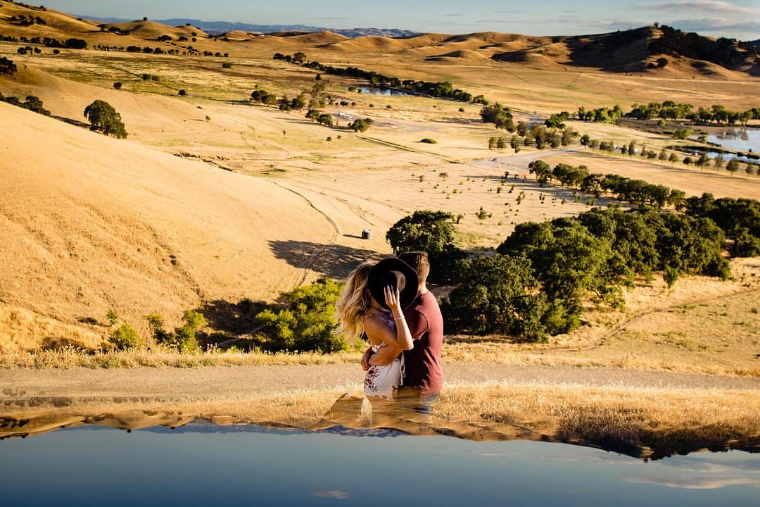 Playful and Romantic Hill Engagement Session 51