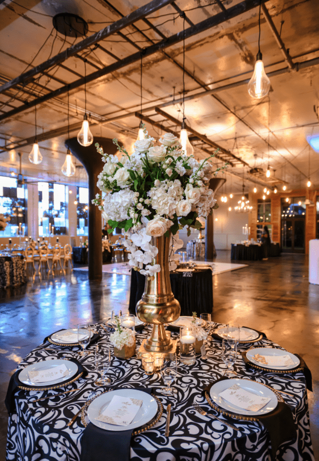 Black, White and Gold: An Opulent Fairy-tale Like Wedding 87