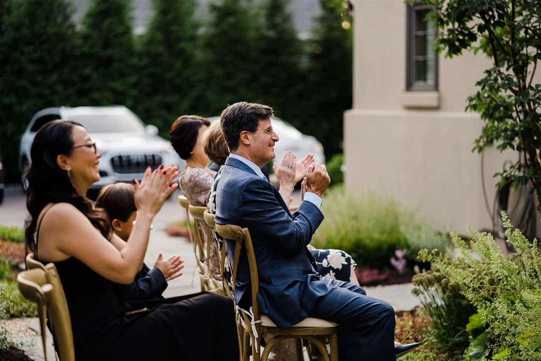 This Couple Tied The Knot In Their Parents' Magical Backyard 91