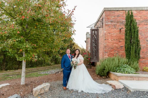 Maroon and Green Warehouse Wedding 224