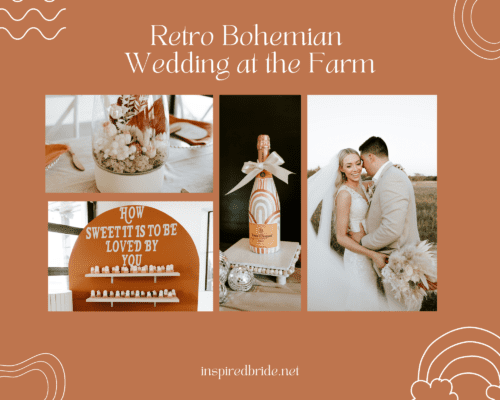 Retro Bohemian Wedding at the Farm 41