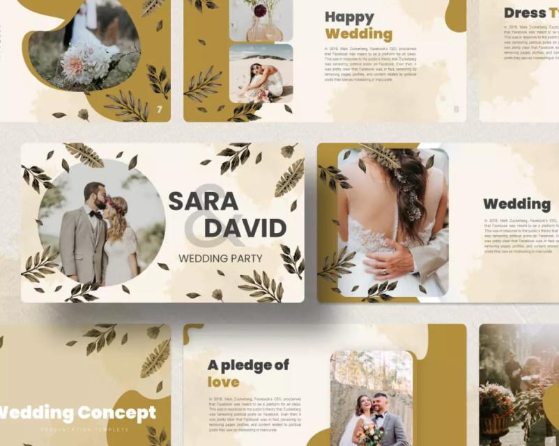 How to Plan Wedding with Wedding PowerPoint Templates 19