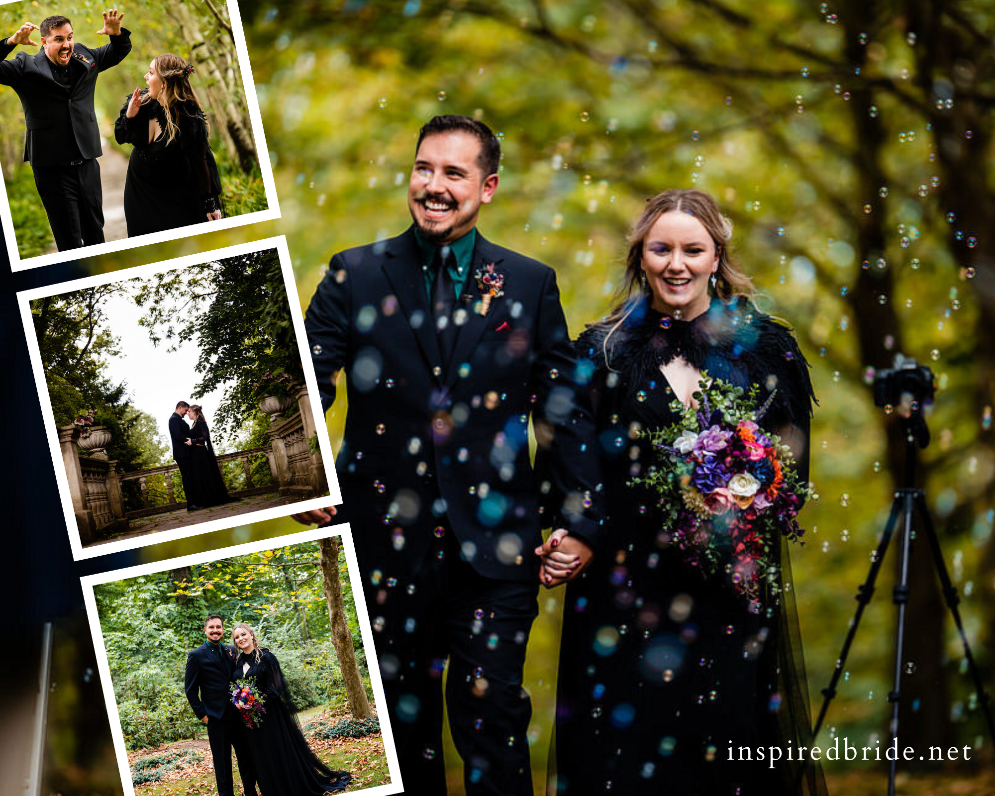 A Dramatic Moody Vibe Fall Wedding 135