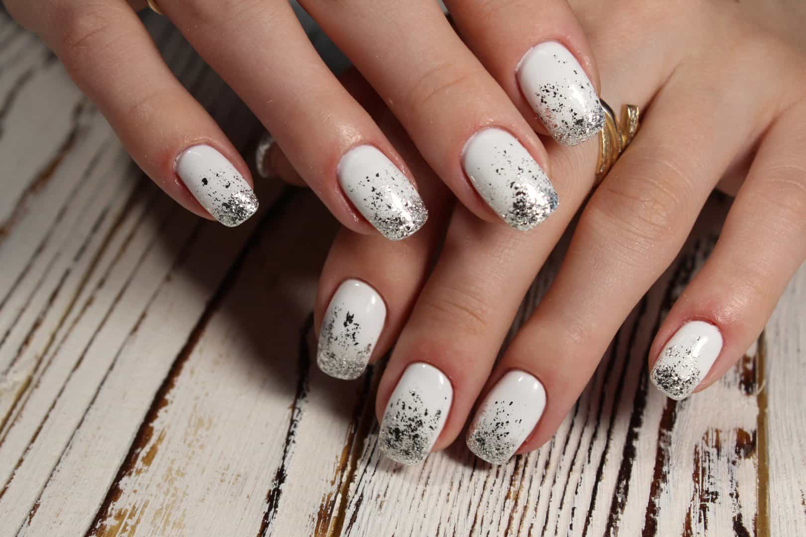 30+ One-of-a-Kind White Wedding Nail Designs For Brides 79