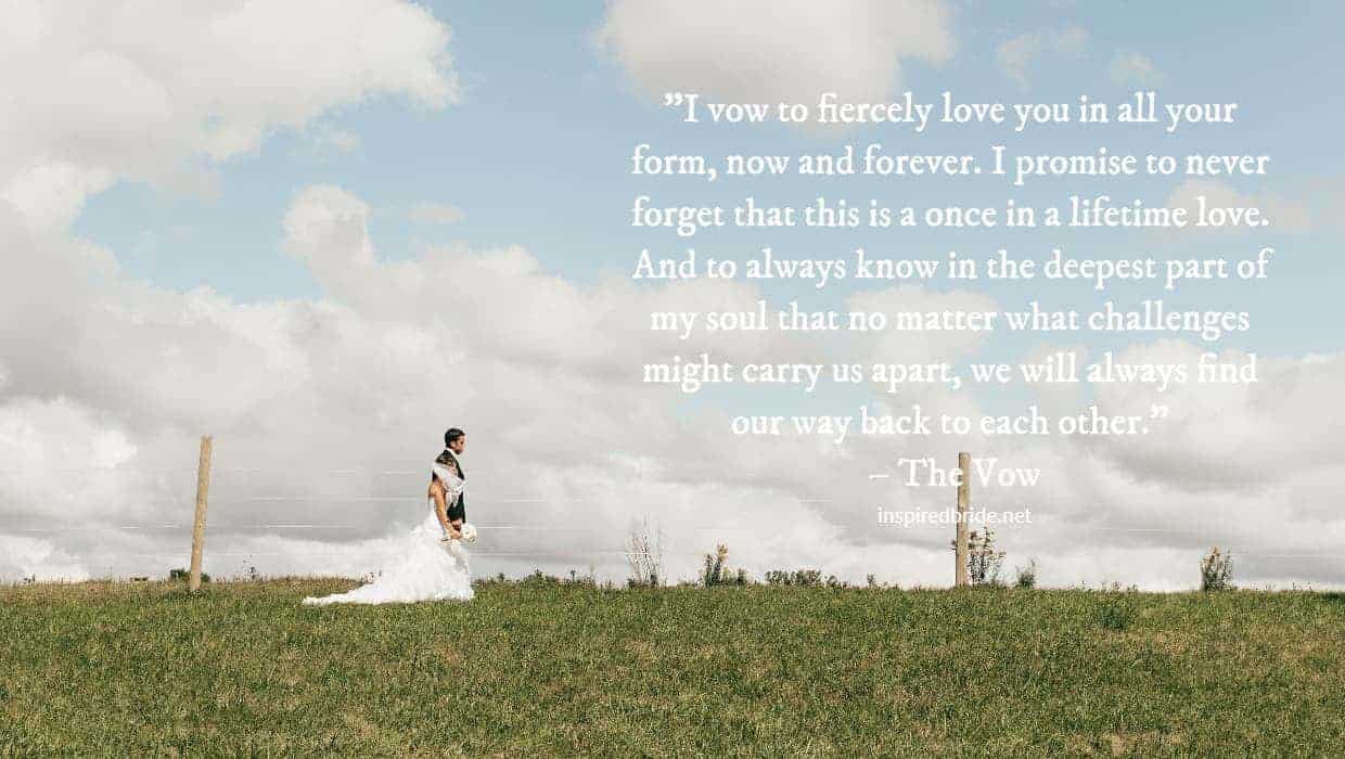 the vow sad quotes