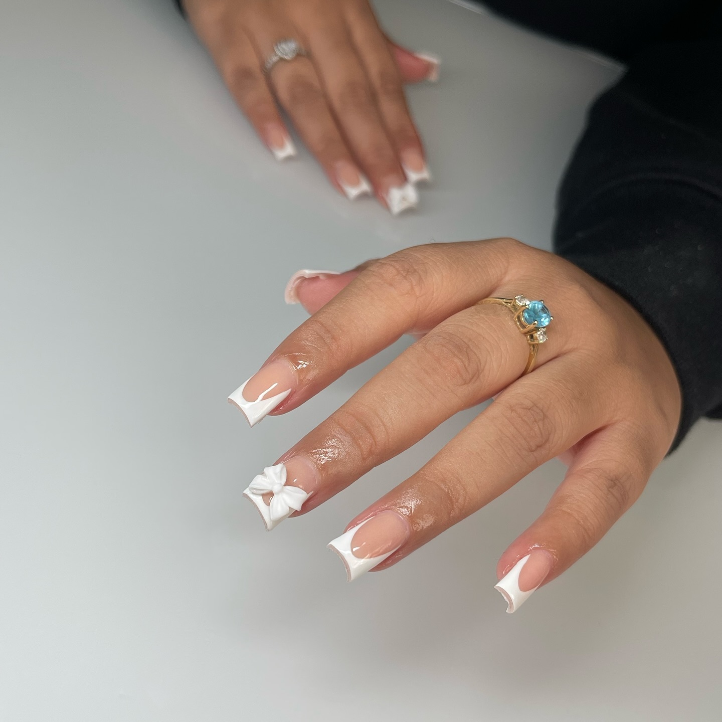 30+ One-of-a-Kind White Wedding Nail Designs For Brides 119