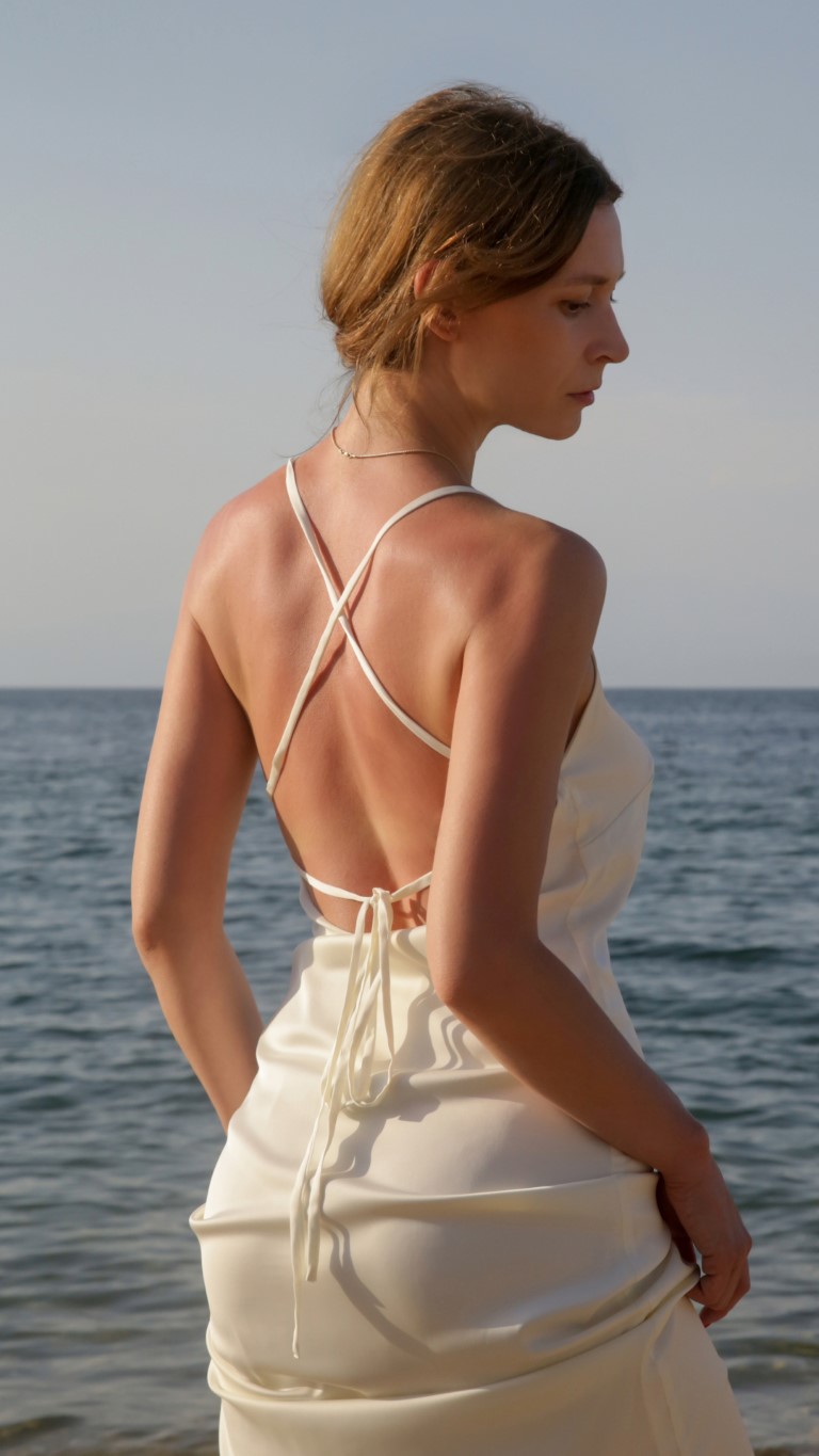 Simple Wedding Dresses with a Twist: Unique Details That Stand Out 25